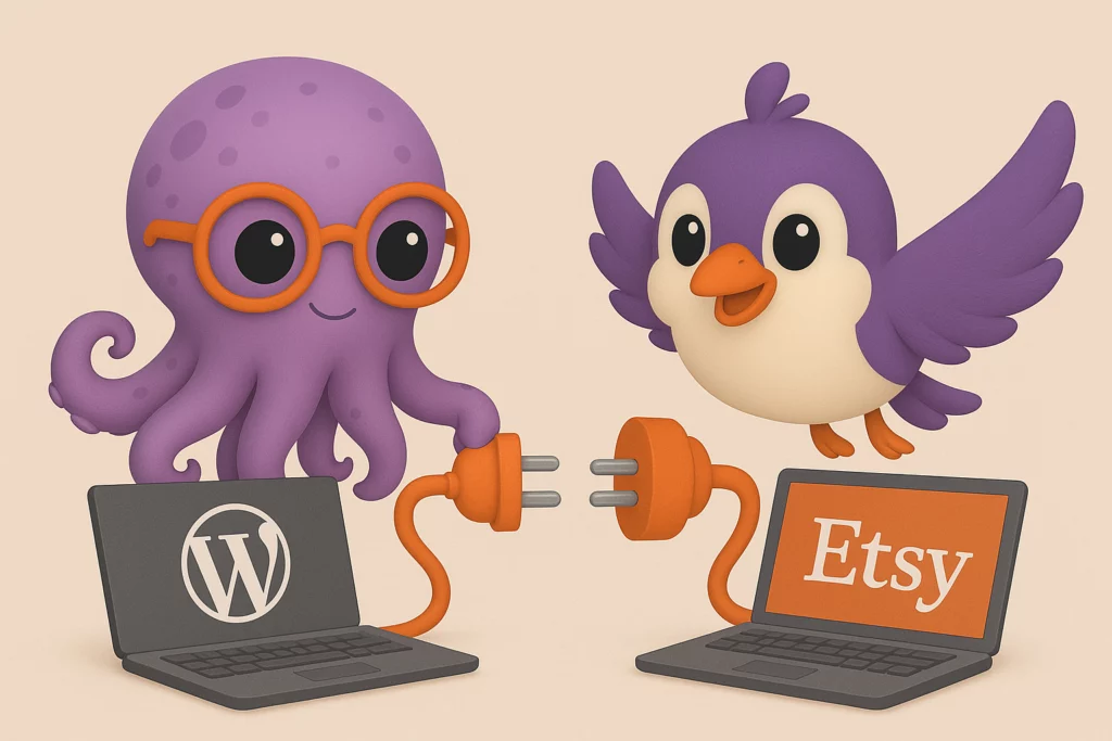 connecter wordpress et Etsy
