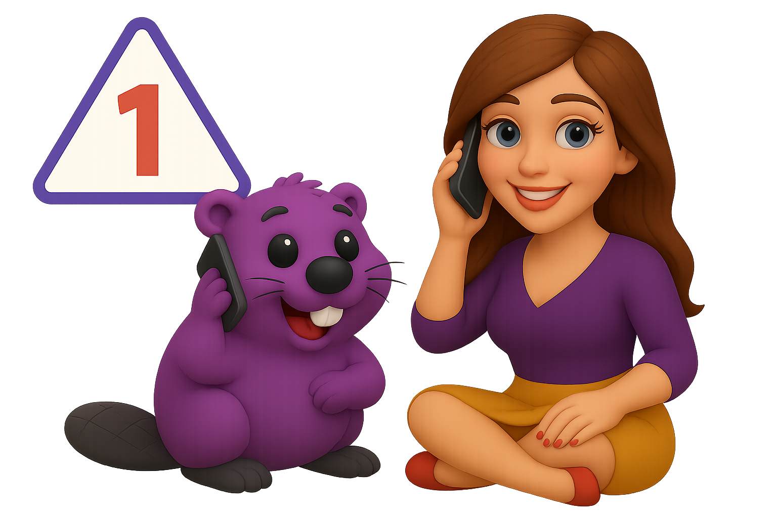Création d'un site web rapidement avec Pauline et ces Mascottes qui représente les leviers sur lesquels elle est experte